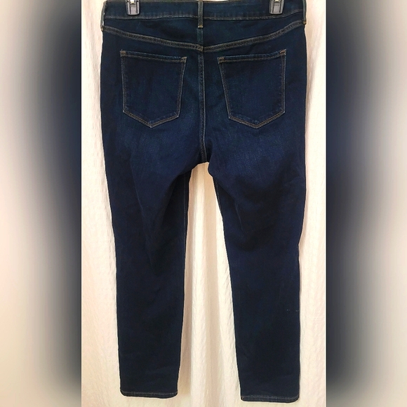 Old Navy, size 14 dark blue jean - Picture 2 of 5